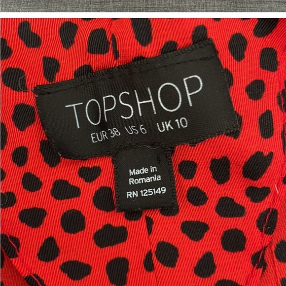 Topshop Crop Button Up - Picture 5 of 5